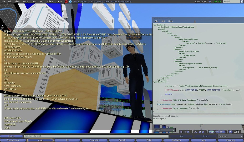 XML-RPC and HTTP Requests